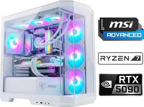 Velox x540 Ryzen 7 9800X3D 32GB DDR5 Ram 1TB M.2 NVMe SSD 32GB RTX5090 Sıvı Soğutmalı Msı Oyuncu OEM Paket