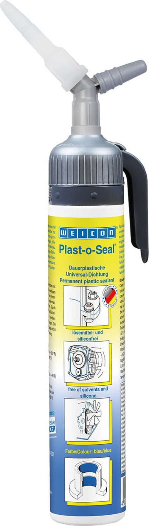 Plast-o-seal® Sızdırmazlık Malzemesi 230 gr Mavi Floresan