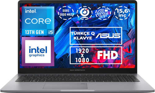 Expertbook I5-13420H 32GB 2 TB SSD 15.6" Fhd W11P Notebook P1503CVA-I58512G0D