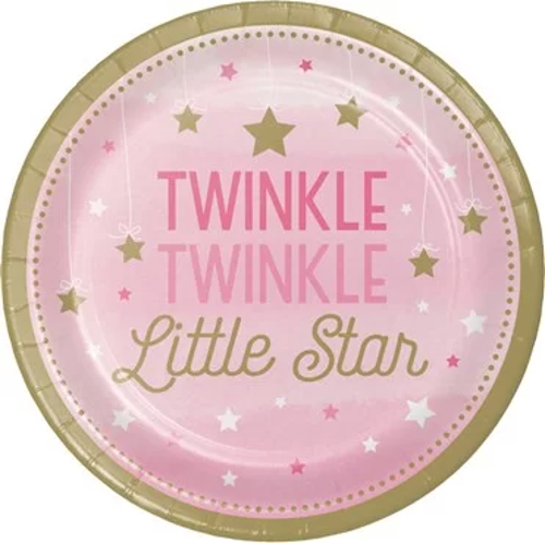 One Little Star Pembe 8 li Tabak