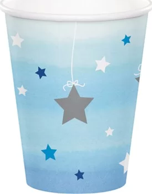 One Little Star Mavi 8 li Bardak