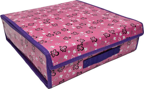 16 Bölmeli Çekmece Düzenleyici Organizer Pembe Çiçekli 102