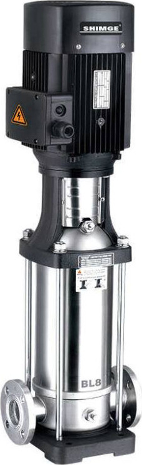 Shimge BLT2-11R Trifaze Dikey Santrifüj Pompa 1.5 Hp
