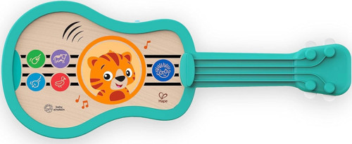 Dokunmatik Teknolojili Hape Ahşap Ukulele Müzikli Oyuncak Sihirli Dokunmatik Müzik Ens