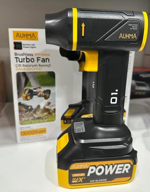 Auhma Ahv-25 Turbo Fan – 130.000 Rpm Çift Batarya Turbo Elektrikli Hava Kompresörü