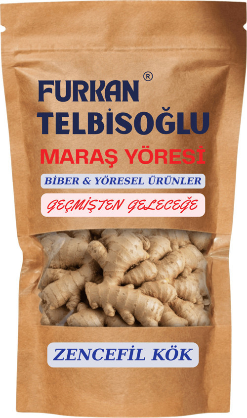 Zencefil Kök ( Doğal Kurutulmuş, Elenmiş, Katkısız ) 1000GR