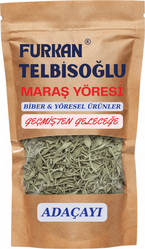 Adaçayı Dökme ( Yeni Mahsül, Doğal Kurutulmuş, Elenmiş ) 50GR