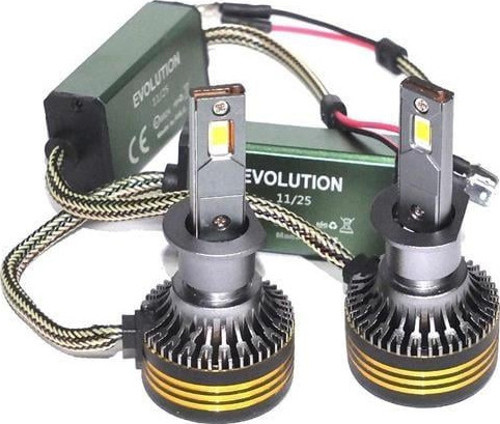 Evolution BMW 5 Serisi 2010-2017 Uzun Far H1 Beyaz Led Xenon 22000 Lümen