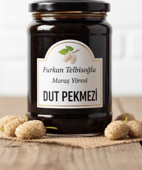 Maraş Yöresi Dut Pekmezi (Yeni Mahsül,Yöresel) 250GR