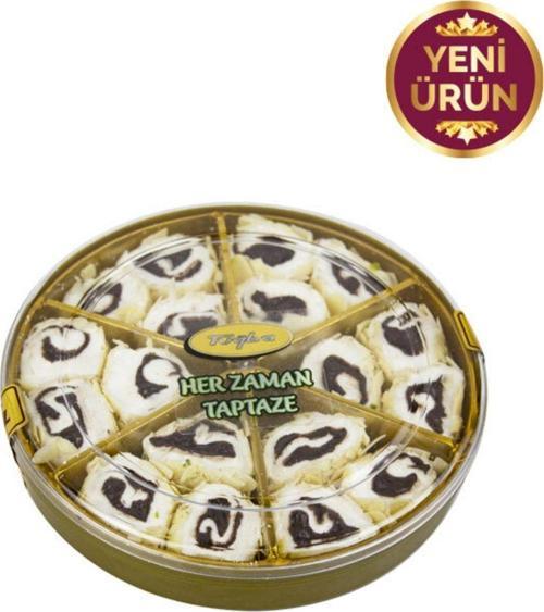 Çikolatalı Bol Bademli Lokum 270 gr