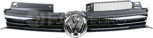Volkswagen Golf Vı Ön Panjur Sıyah Kuşak Desenlı 2009- (Oem No: 5K0853651Alqwa)