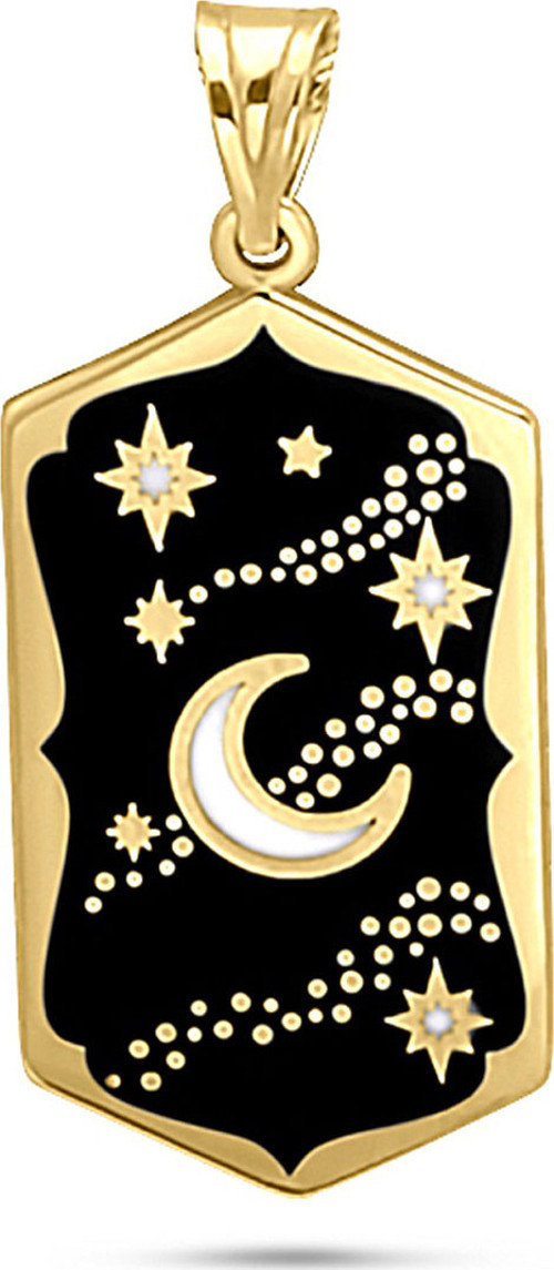 Altın Gece Kolye Ucu (UC0102)