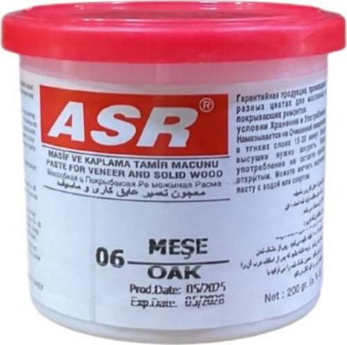 Tamir Macunu 200 gr Meşe | Ahşap Dolgu ve Onarım Macunu - 2 Adet