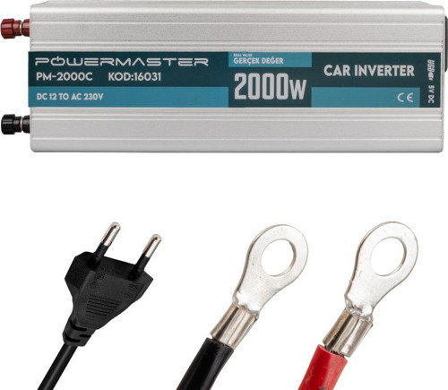 PM-2000C 12 Volt 2000 Watt Şarjlı İnvertör