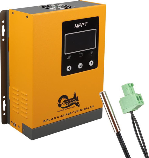 Sunsolar MPK50 MPPT Solar Şarj Kontrol Cihazı 50A 12V 24V 36V 48V Otomatik 250V Maksimum PV LCD Ekranlı RS485 Portlu
