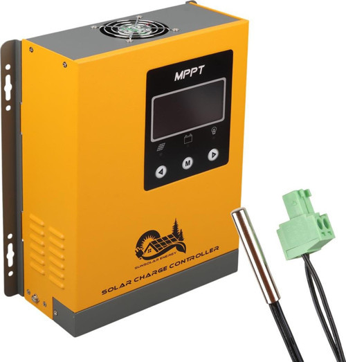 Sunsolar MPK60 MPPT Solar Şarj Kontrol Cihazı 60A 12V 24V 36V 48V Otomatik 250V Maksimum PV LCD Ekranlı RS485 Portlu