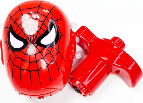 Işıklı Müzikli Örümcek Desenli Topaç 12x7 cm