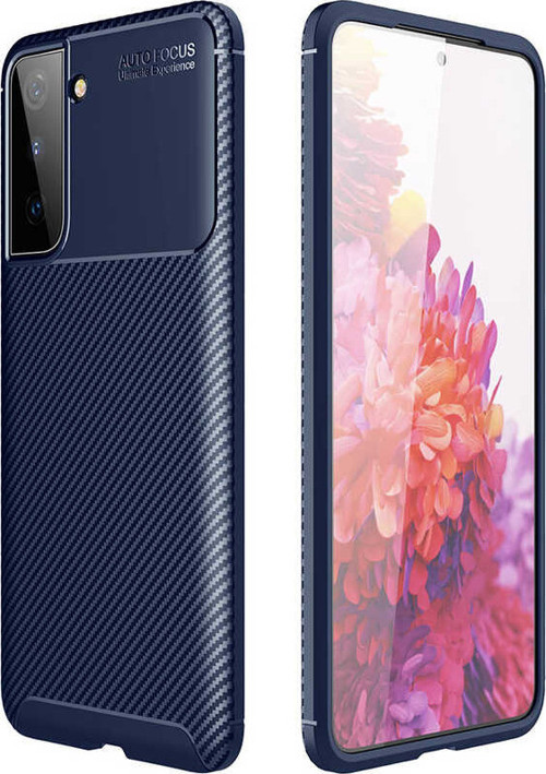 Galaxy S21 Plus Kılıf Negro Karbon Tasarım Silikon Kılıf