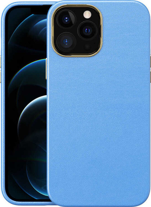 Apple iPhone 12 Pro Max Kılıf Natura Suni Deri Kılıf