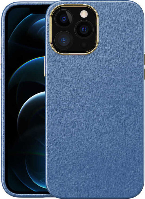 Apple iPhone 12 Pro Max Kılıf Natura Suni Deri Kılıf