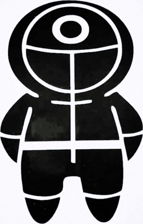 Squıd Game Oto Motor Laptop Duvar Folyo Sticker 20 x 30