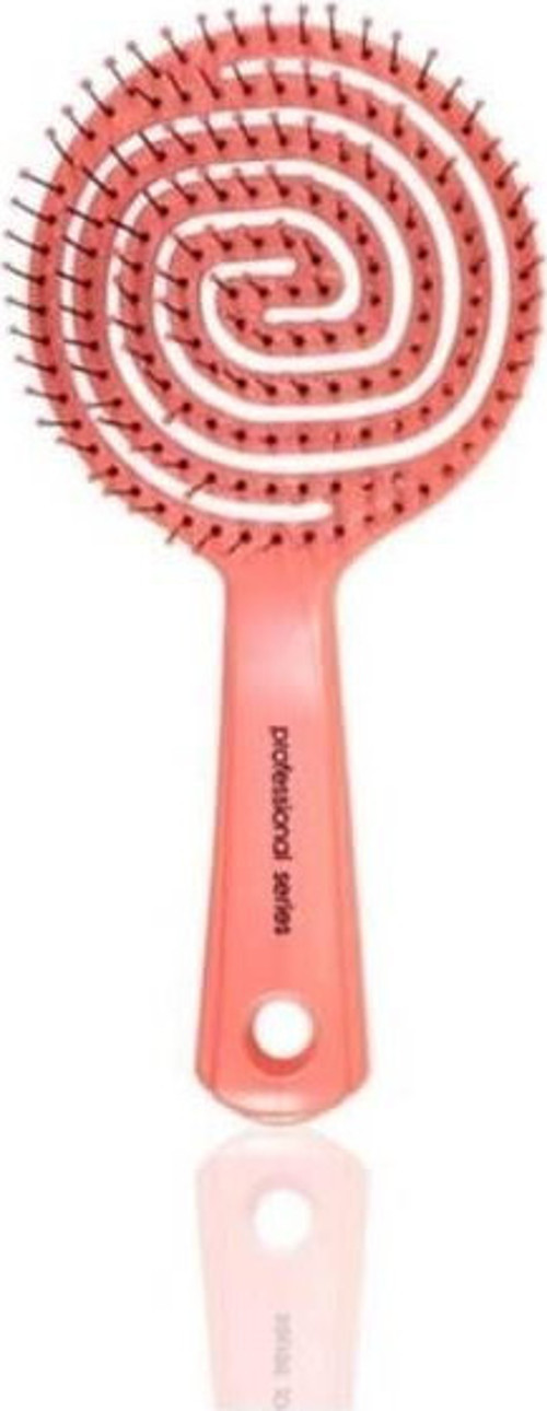 Pembe Pro Üç Boyutlu Oval Saç Fırçası 02