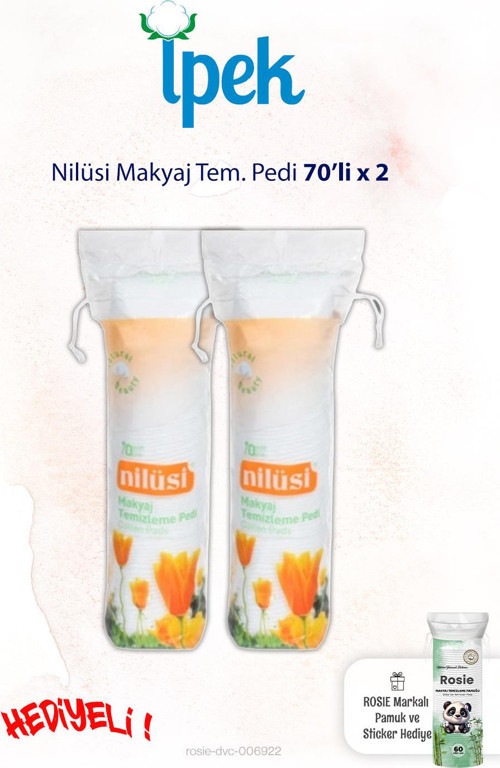 Nilüsi 70'li x 2 Makyaj Tem. Pamuğu ve Rosie
