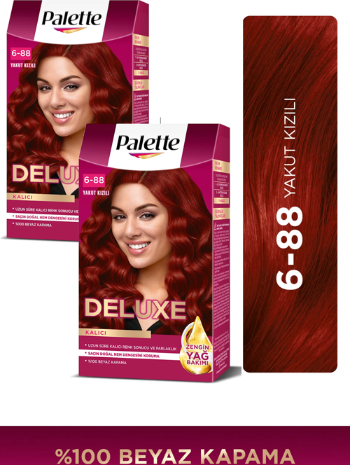 Deluxe 6-88 Yakut Kızılı x 2 Adet