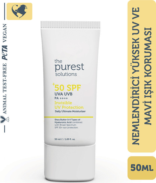 Yüksek Koruma Ve Nemlendirici Etkili Güneş Koruyucu Krem Spf 50, 2 ADET