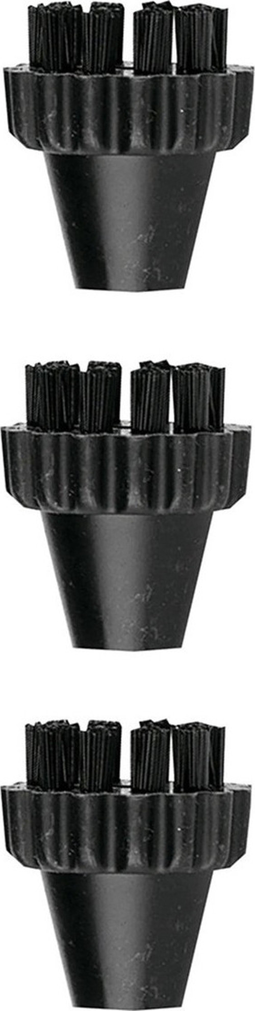 Yuvarlak 3'lü Plastik Fırça Seti