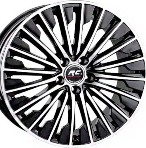 20 inç 5x112 Mercedes Ön Arka Siyah Elmas Kesim Jant Modeli (4 Adet )