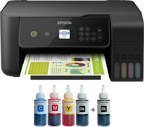 Tanklı L3260 Photoink Mürekkepli Tanklı Yazıcı (1 Siyah Mürekkep Hediyeli)