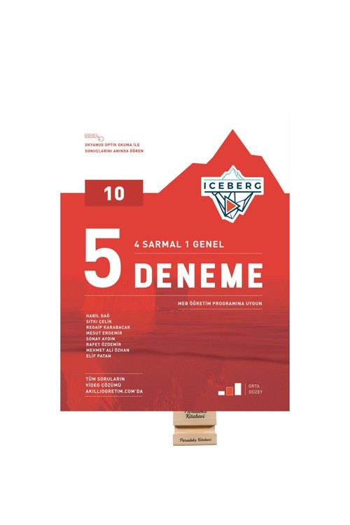 Okyanus Yayınları 10. Sınıf Iceberg 4 Sarmal 1 Genel 5li Deneme + Telefon Standı