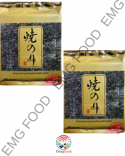 Sea Food Sea Seafood Sushi Yaprak Yosun Yaki Nori 50 Yaprak Gold 130Gr X 2 Adet