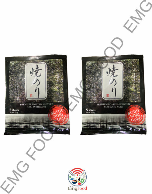 Sushi Nori Yaprak Yosun 5 Yaprak 12.5 Gr X 2 Adet