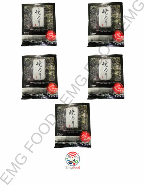 Sushi Nori Yaprak Yosun 5 Yaprak 12.5 Gr X 5 Adet