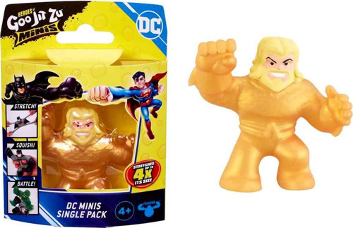 DC Miniş Figür Tekli Paket S4 Gold Armor Aquaman GJD04000
