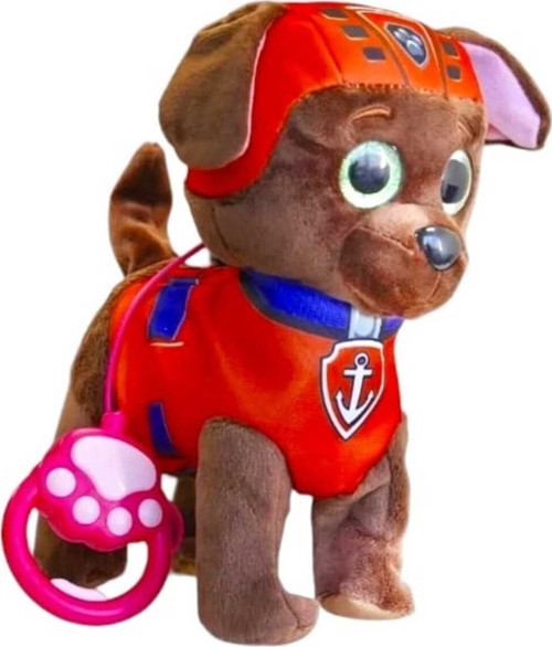 Paw Patrol Köpek Yürüyen, Havlayan Müzikli Tasmalı Kumandalı Peluş Oyuncak