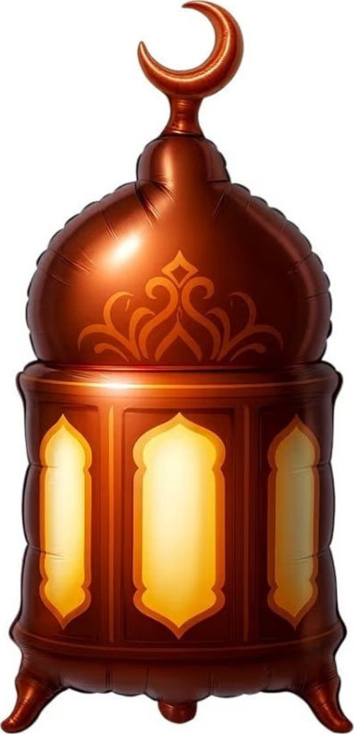 Hoş Geldin Ramazan Kandil Şekilli Folyo Balon 1 Adet