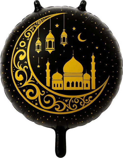 Hoş Geldin Ramazan Siyah Ramazan Folyo Balon 1 Adet