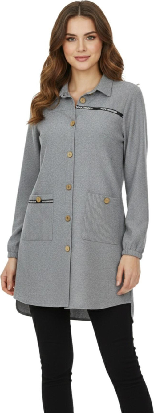 Kadın Kışlık Cepli Tunik BGL-ST02343