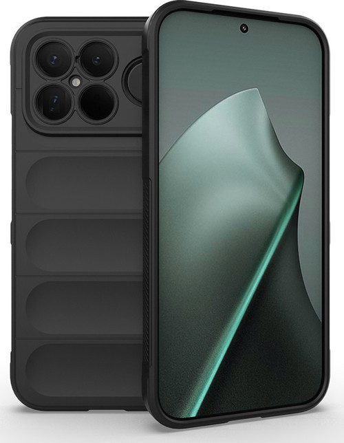 Poco F8 Ultra Kılıf Esnek TPU Oyuklu Arka Yüzey Tasarımlı Etnik Silikon Kapak