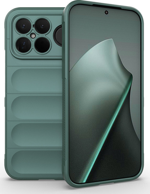 Poco F8 Ultra Kılıf Esnek TPU Oyuklu Arka Yüzey Tasarımlı Etnik Silikon Kapak