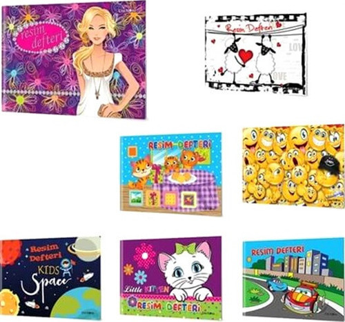 Resim Defteri 17X24 - 4 adet