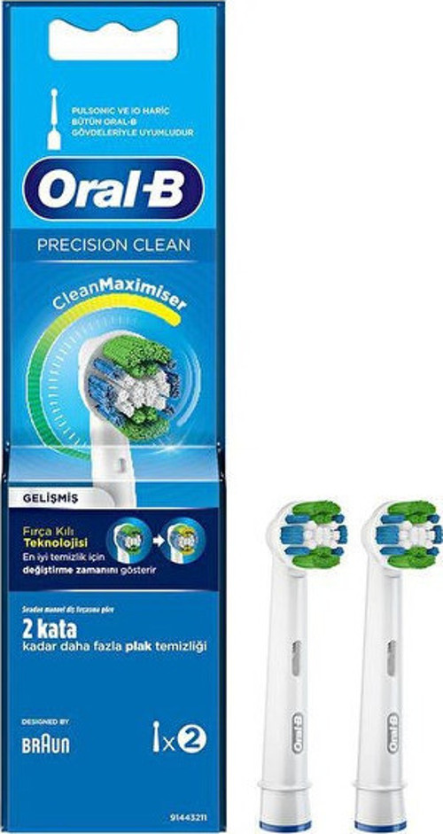 Clean Maximiser Precision Clean 2'li Diş Fırçası Yedek Başlığı