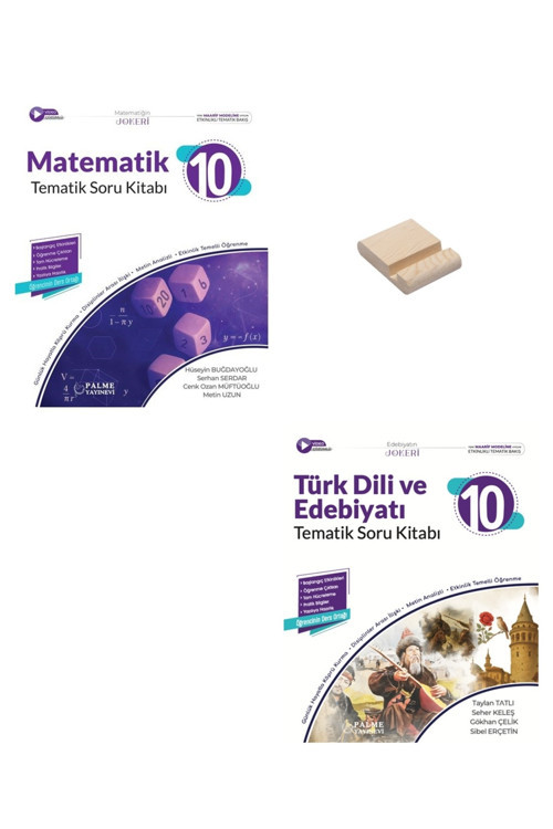 10. Sınıf Joker Matematik ve Türk Dili Edebiyatı Tematik Soru Bankası