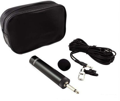 Audio ACS-111 Yaka Mikrofonu 6.3 Mm Jack Kablolu Mikrofon