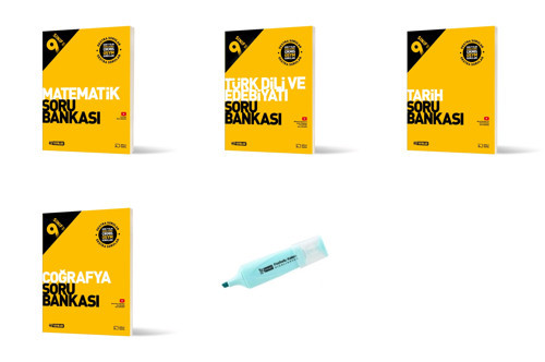 9.Sınıf Matematik Edebiyat Tarih Ve Coğrafya Soru Bankası (Yeni Müfredat)