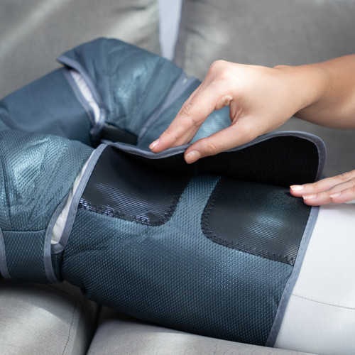 Çift Bacak Hava Sıkıştırmalı Isıtmalı Ayak ve Bacak Masaj Aleti – Elektrikli Lenf Drenaj Cihazı