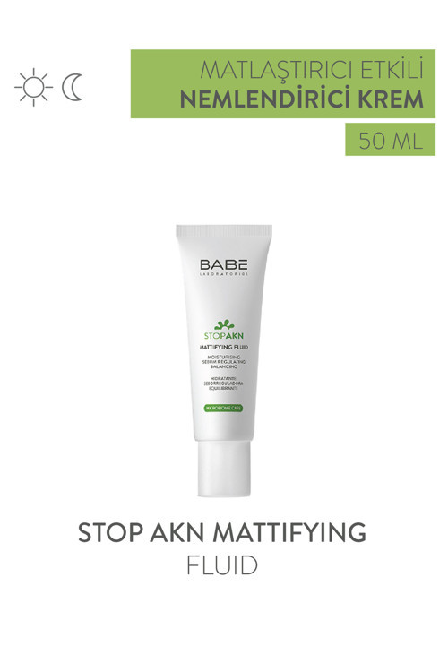 Stop Akn Mattifying Fluid 50ml - Matlaştırıcı Etkili Nemlendirici Krem